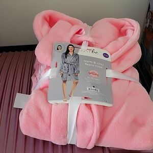 Ladies pink robe
